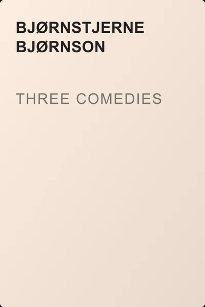 Three Comedies — обложка книги
