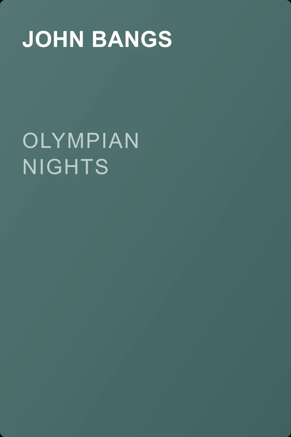 Olympian Nights — обложка книги