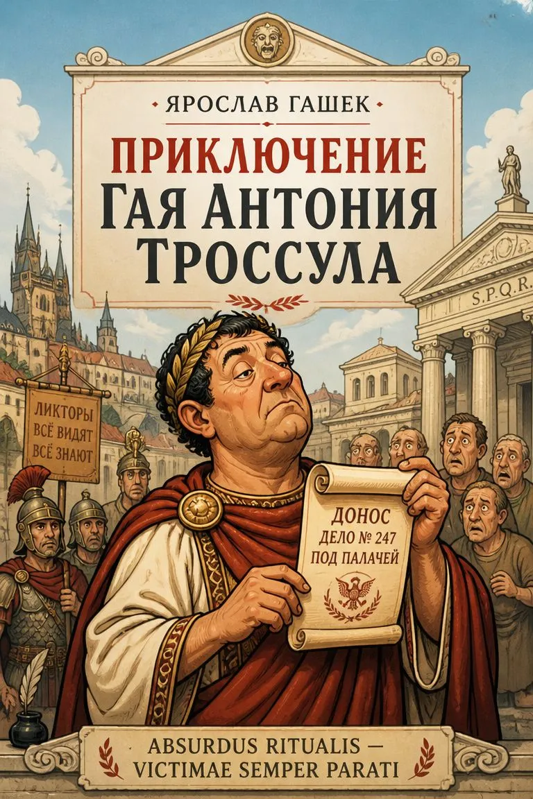 Приключение Гая Антония Троссула — обложка книги