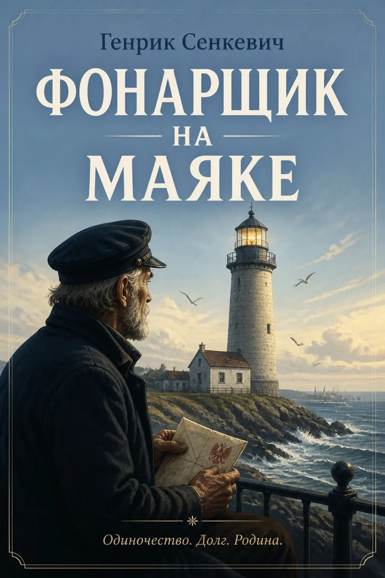 Фонарщик на маяке — обложка книги