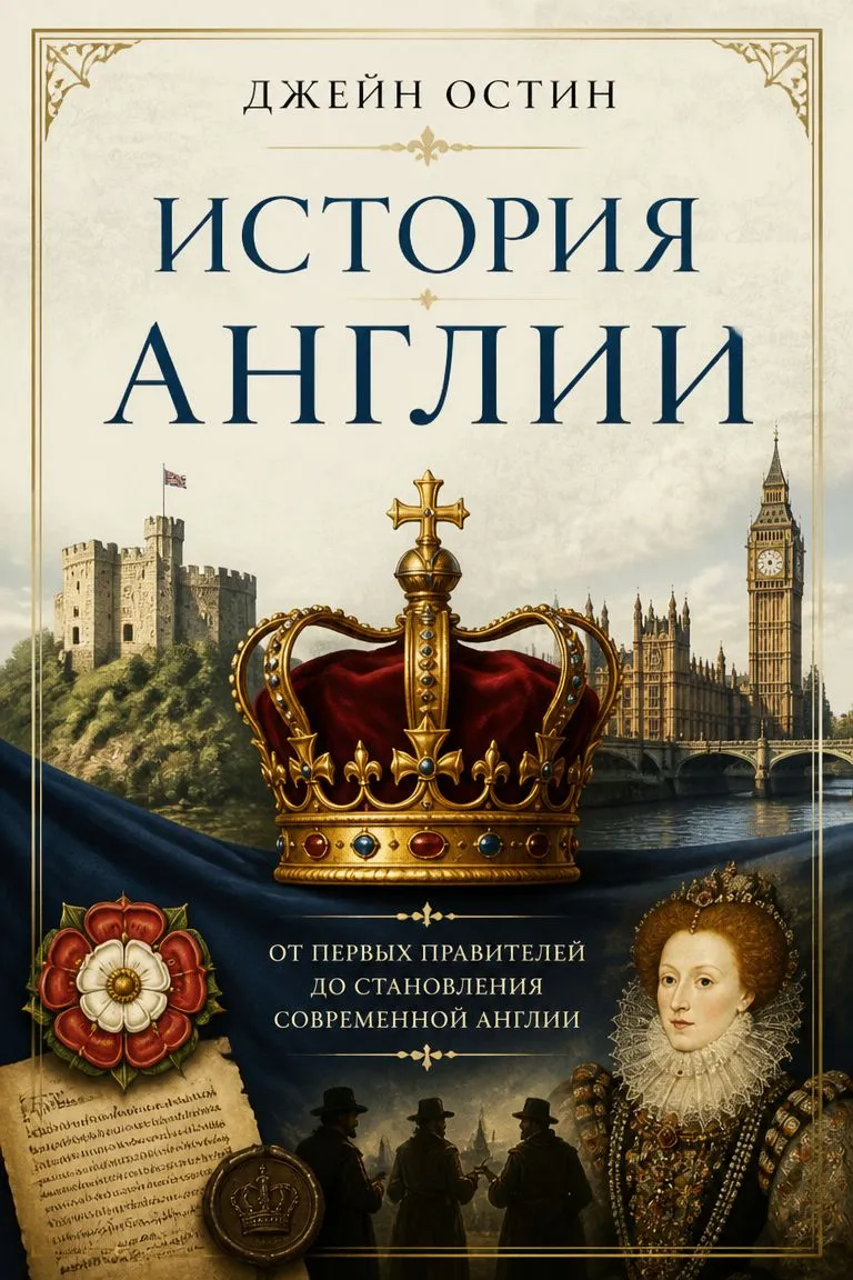 История Англии — обложка книги