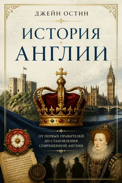 История Англии — обложка книги