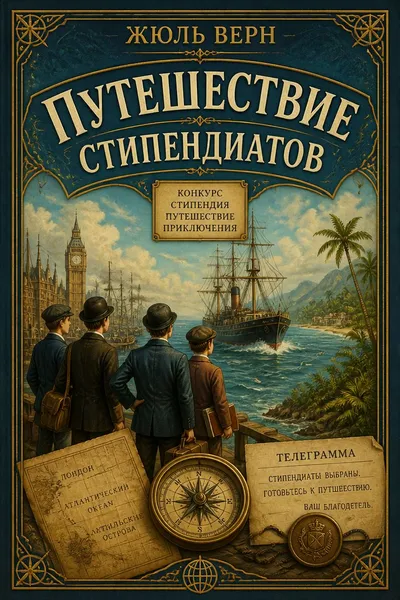 Путешествие стипендиатов — обложка книги