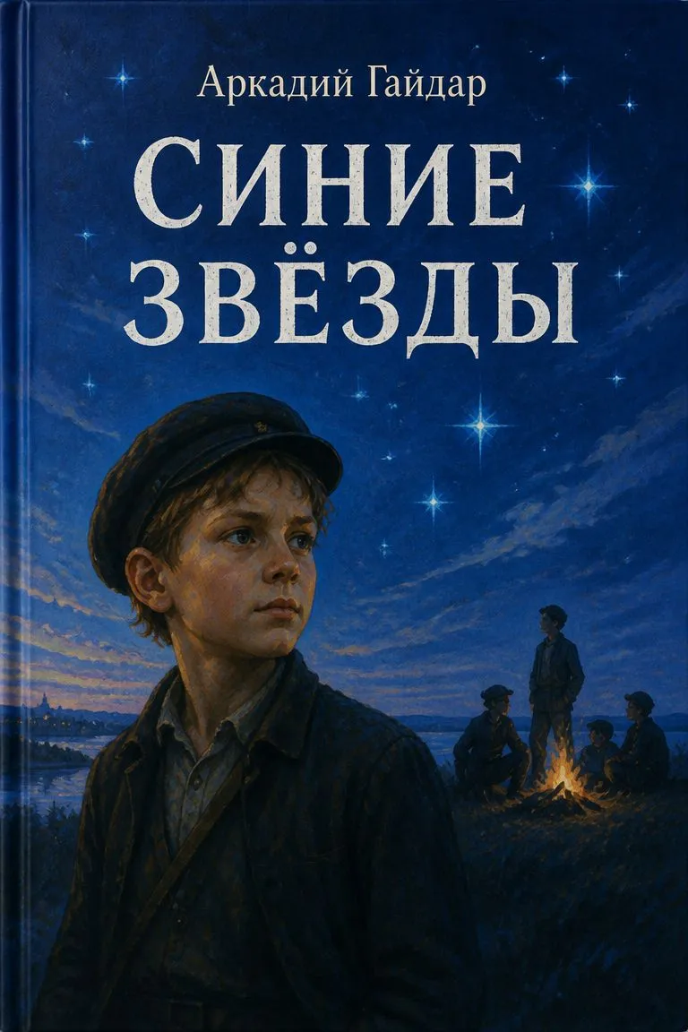 Синие  звезды — обложка книги