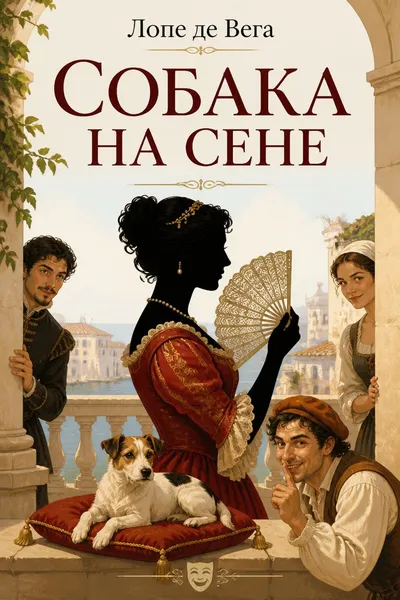 Собака на сене — обложка книги