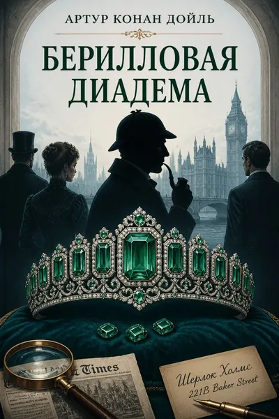 Берилловая диадема — обложка книги
