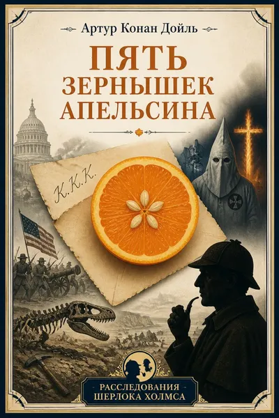 Пять зернышек апельсина — обложка книги