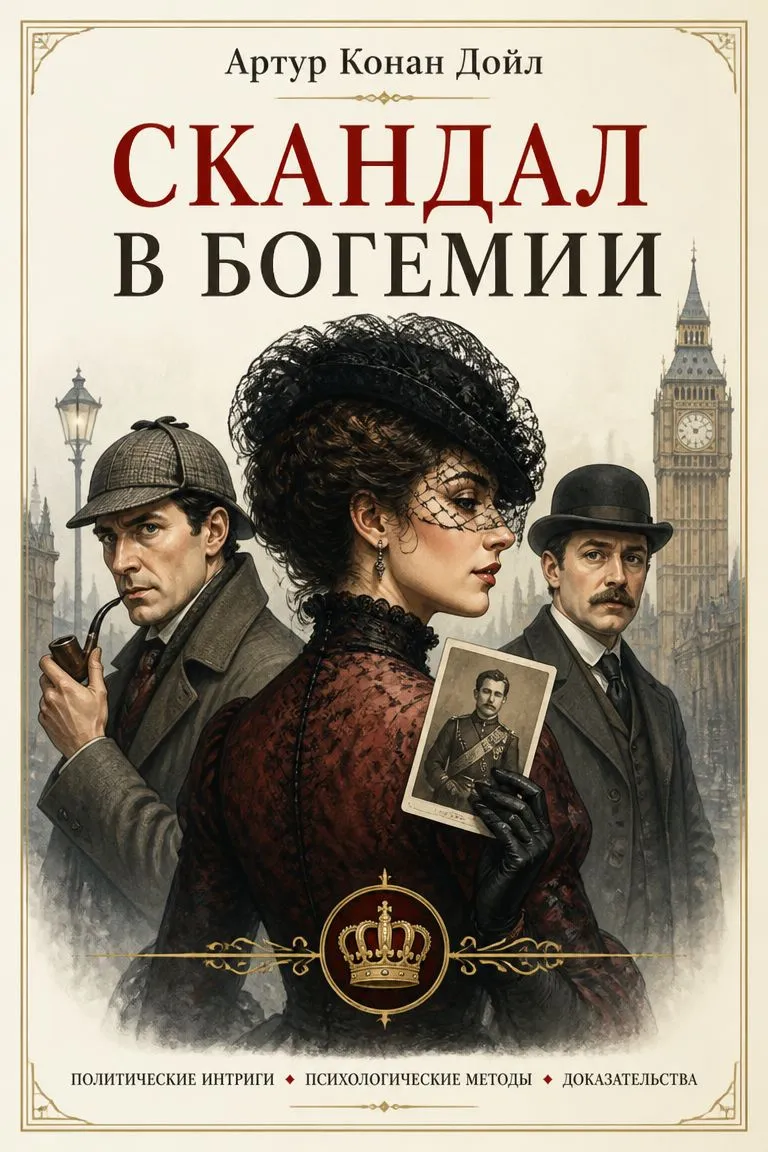 Скандал в Богемии — обложка книги