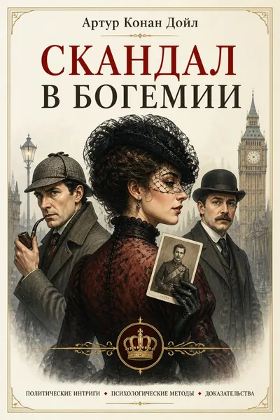 Скандал в Богемии — обложка книги