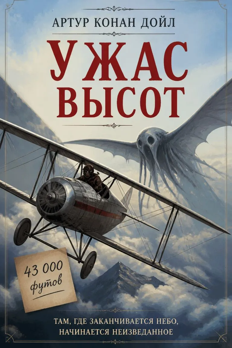 Ужас высот — обложка книги