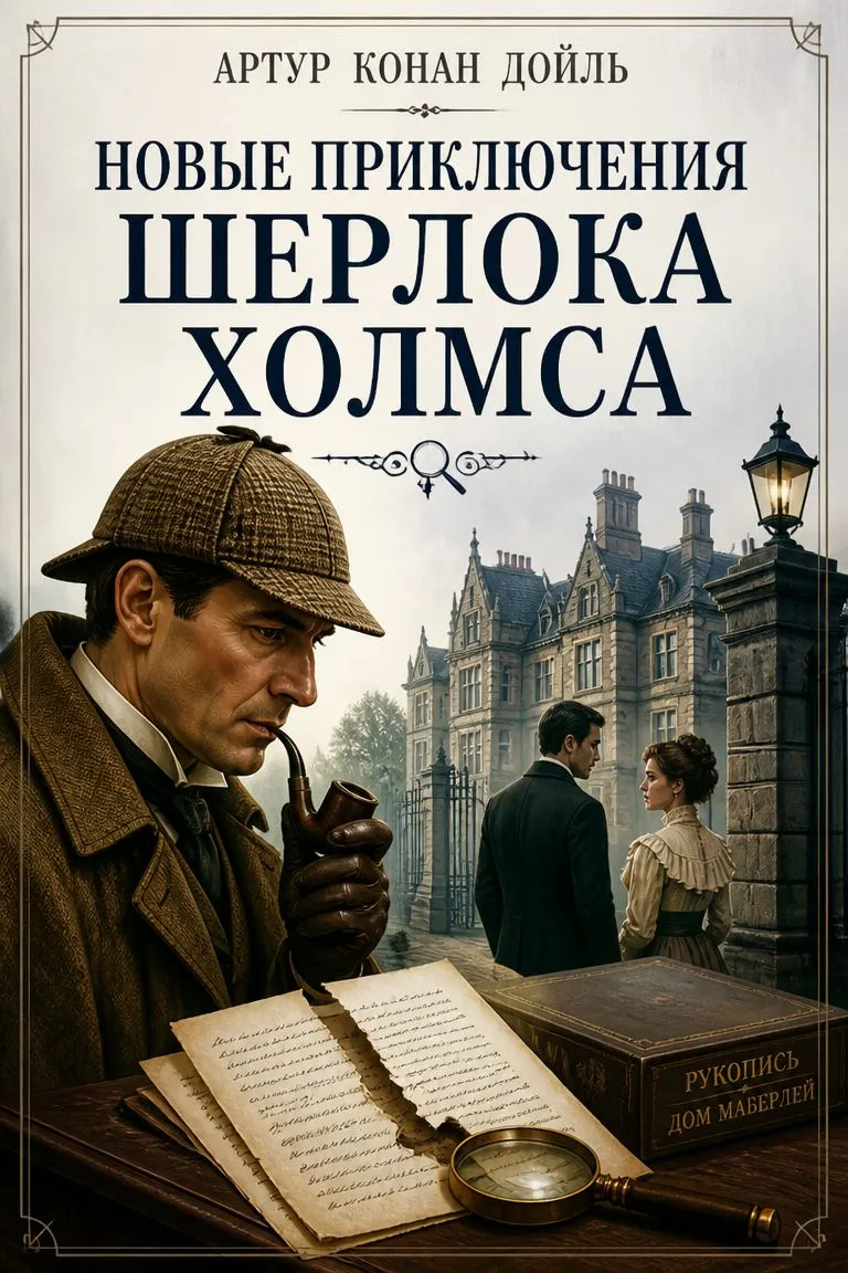 Новые приключения Шерлока Холмса — обложка книги