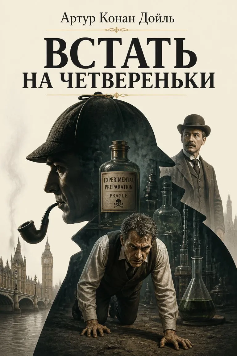 Встать на четвереньки — обложка книги