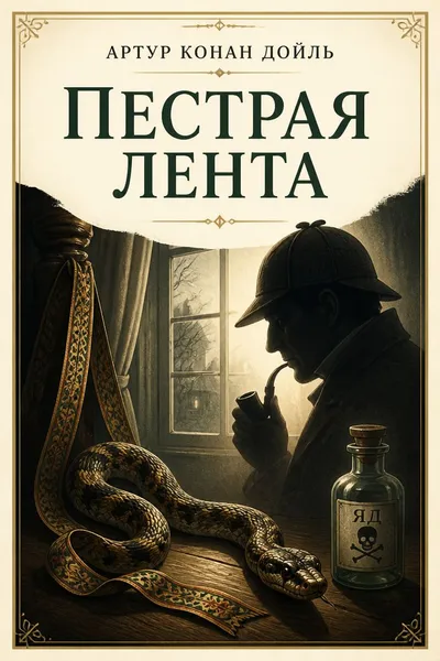 Пестрая лента — обложка книги