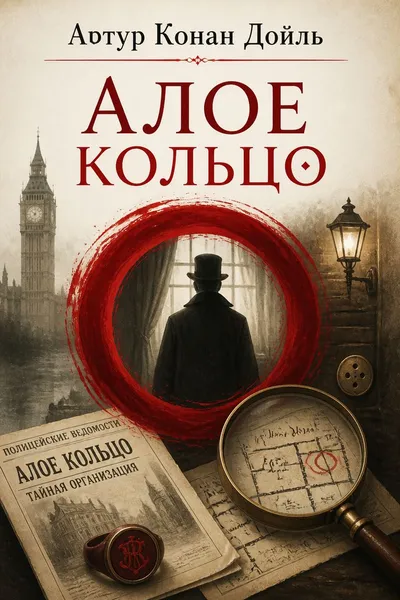 Алое кольцо — обложка книги