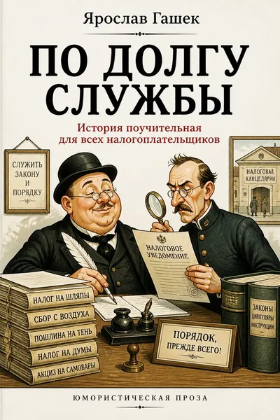 По долгу службы. История поучительная для всех налогоплательщиков — обложка книги