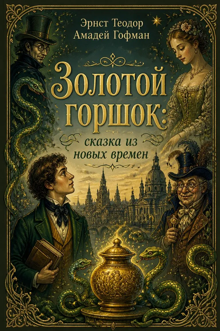 Золотой горшок: сказка из новых времен — обложка книги