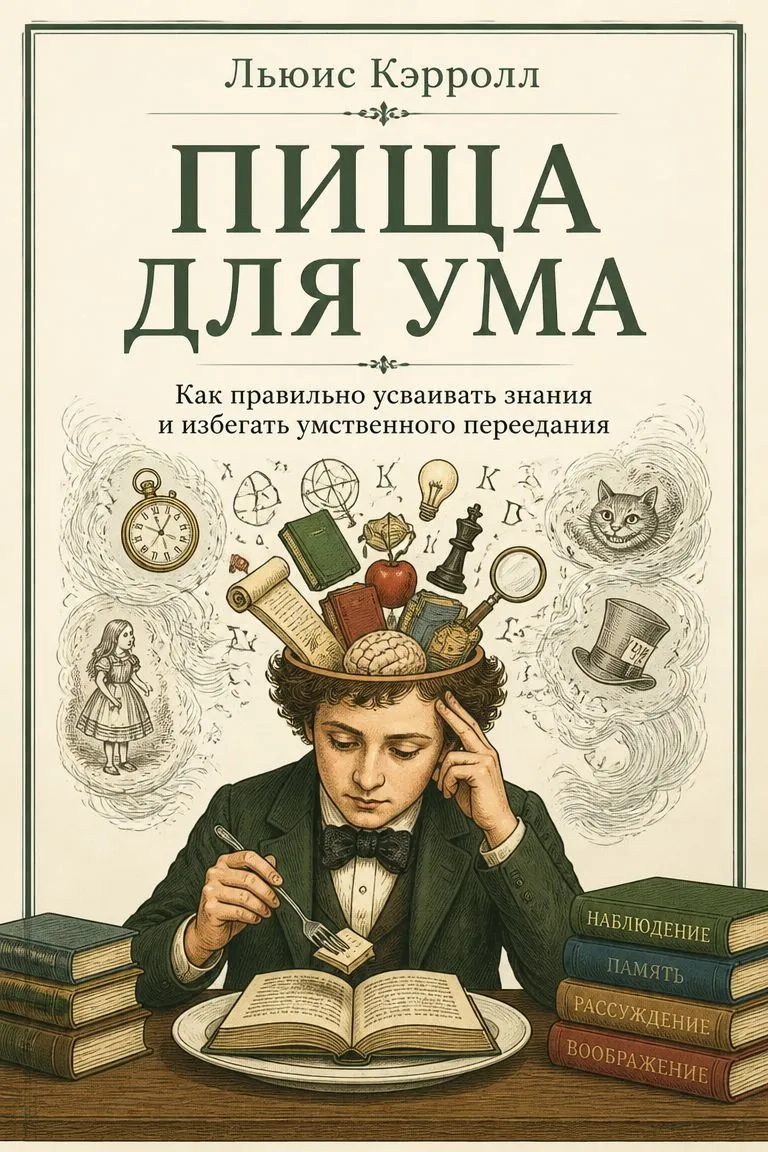 Пища для ума — обложка книги