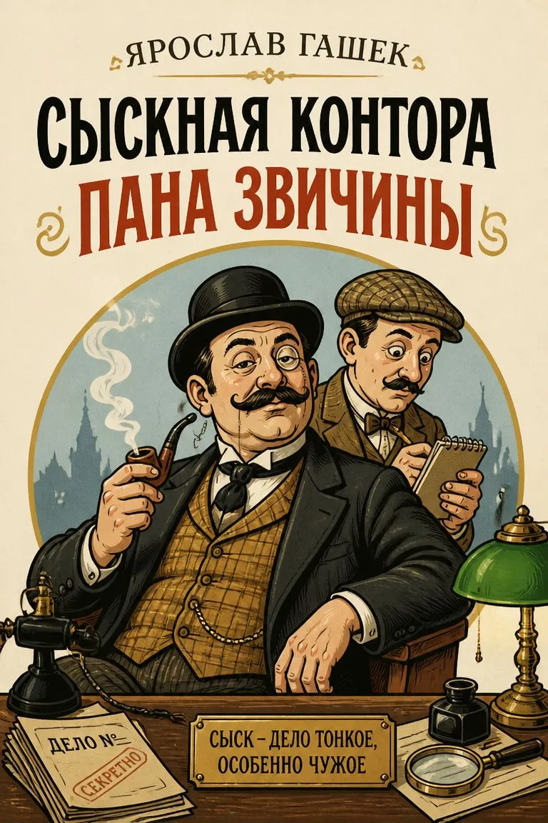 Сыскная контора пана Звичины — обложка книги