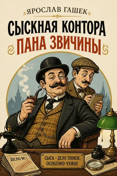 Сыскная контора пана Звичины — обложка книги