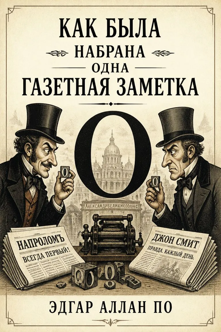 Как была набрана одна газетная заметка — обложка книги