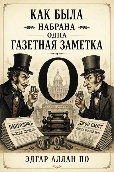 Как была набрана одна газетная заметка — обложка книги