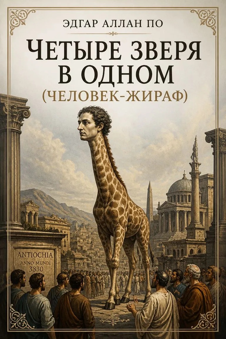 Четыре зверя в одном (Человек-жираф) — обложка книги