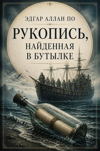 Рукопись, найденная в бутылке — обложка книги