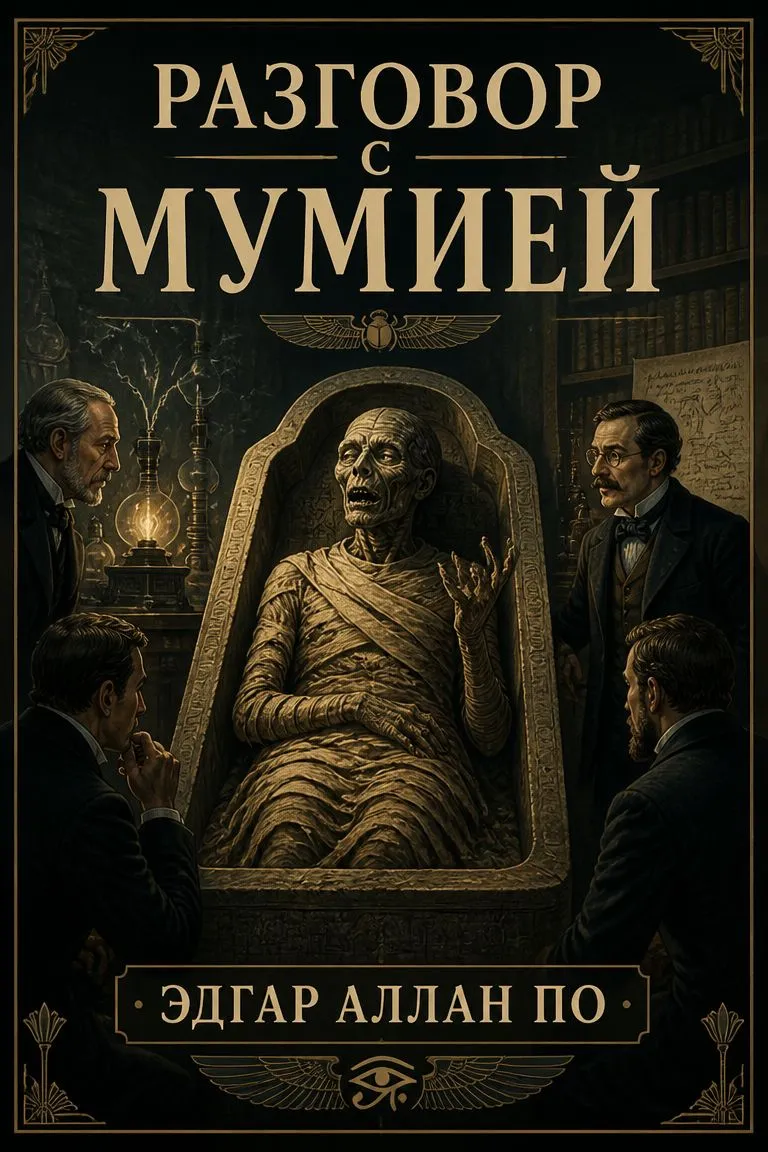 Разговор с мумией — обложка книги