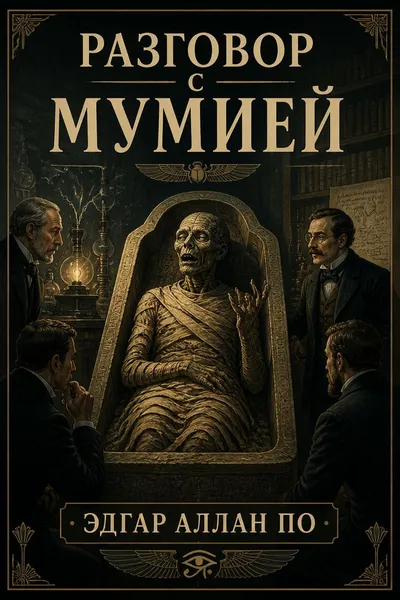Разговор с мумией — обложка книги
