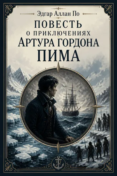 Повесть о приключениях Артура Гордона Пима — обложка книги