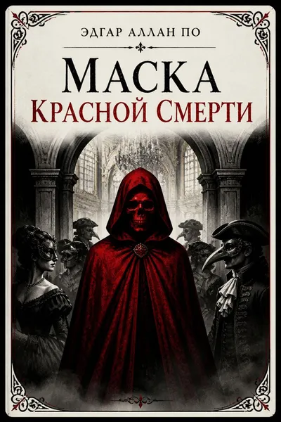 Маска Красной смерти — обложка книги
