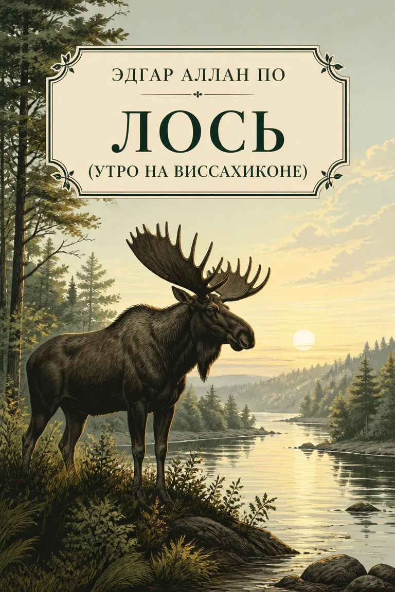 Лось (Утро на Виссахиконе) — обложка книги