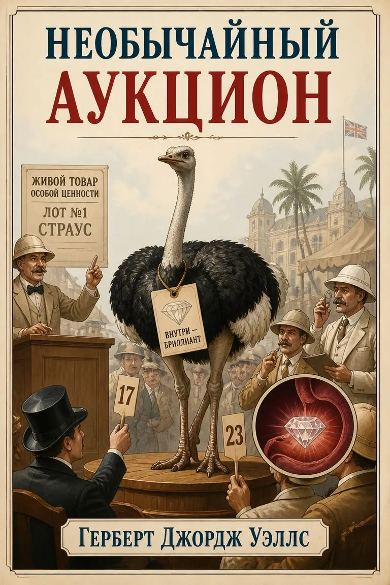 Необычайный аукцион — обложка книги