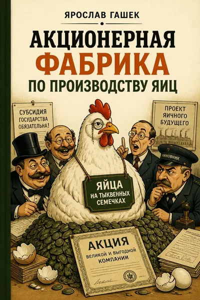 Акционерная фабрика по производству яиц — обложка книги