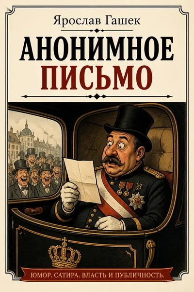 Анонимное письмо — обложка книги
