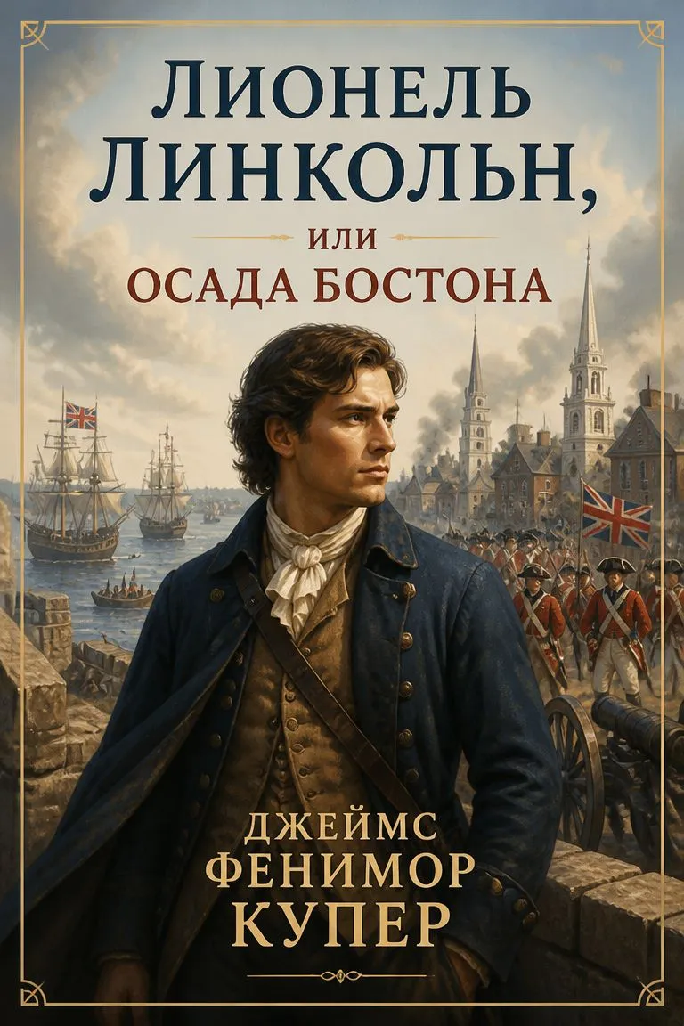Лионель Линкольн, или Осада Бостона — обложка книги