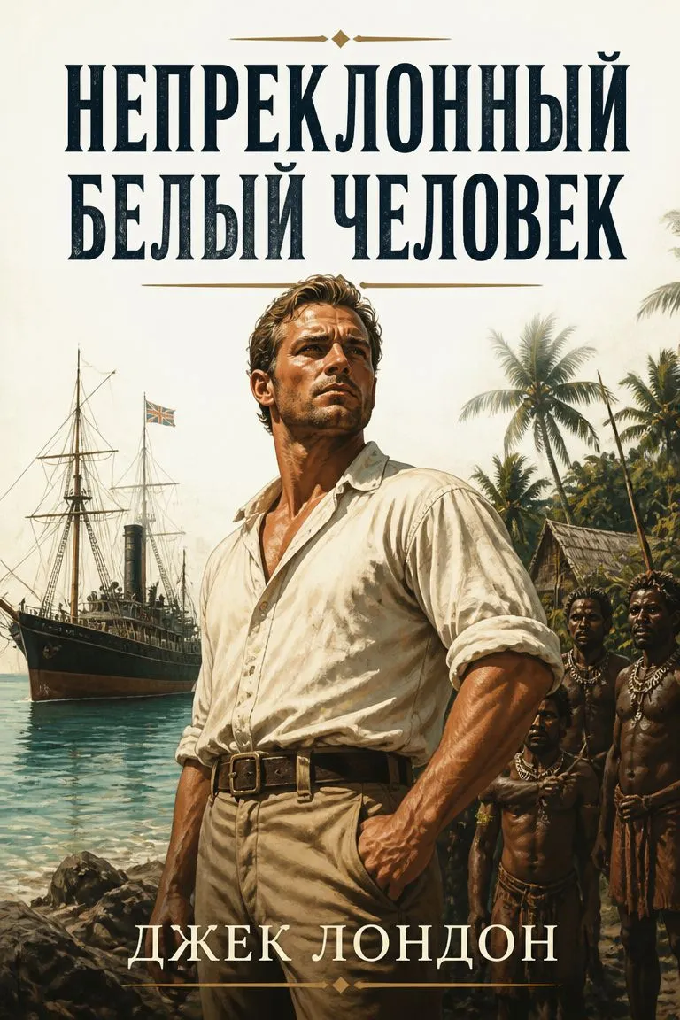 Непреклонный белый человек — обложка книги