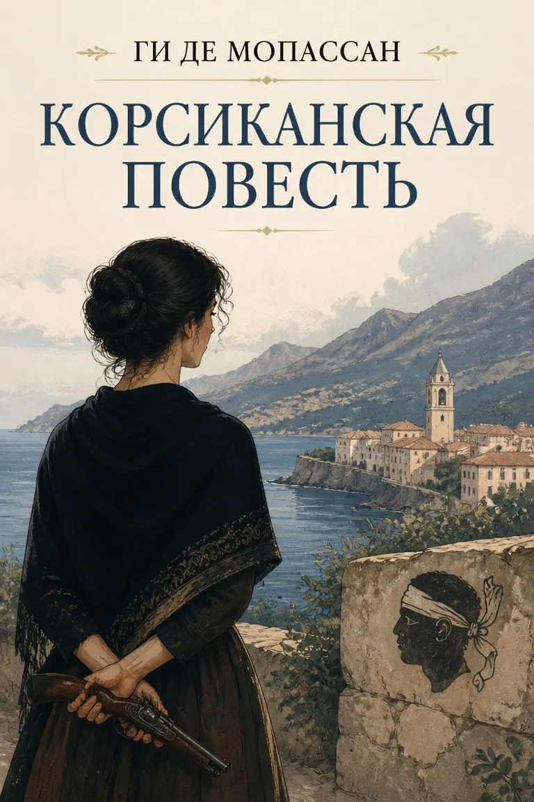 Корсиканская повесть — обложка книги