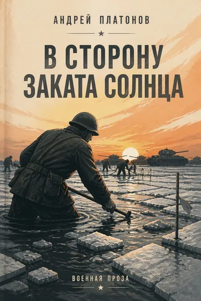 В сторону заката солнца — обложка книги