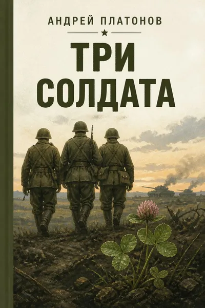 Три солдата — обложка книги
