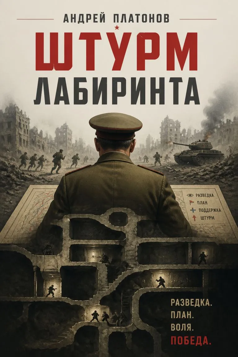Штурм лабиринта — обложка книги