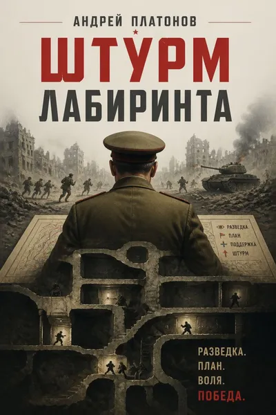 Штурм лабиринта — обложка книги
