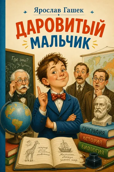 Даровитый мальчик — обложка книги