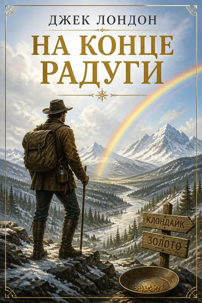На конце радуги — обложка книги