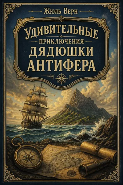 Удивительные приключения дядюшки Антифера — обложка книги