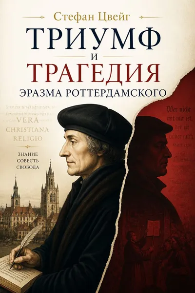Триумф и трагедия Эразма Роттердамского — обложка книги
