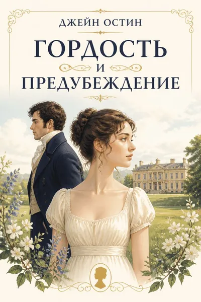 Гордость и предубеждение — обложка книги