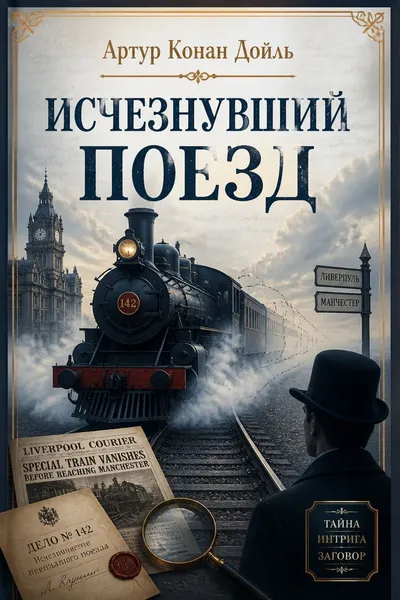 Исчезнувший поезд — обложка книги