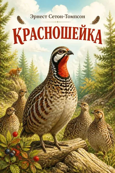 Красношейка — обложка книги