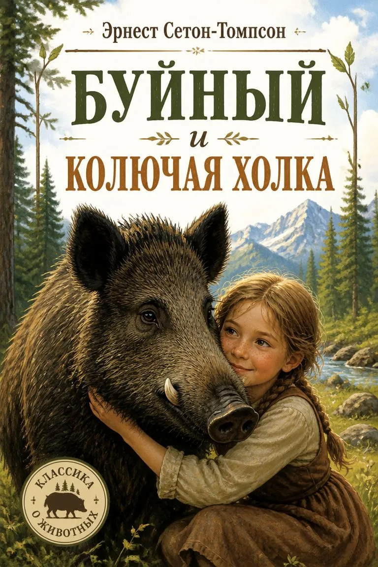 Буйный и Колючая холка — обложка книги
